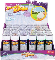 Juego de 36 botellas de soplado de burbujas con paciencia 61026ZD