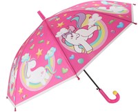 Paraguas con unicornios 80 cm 68060A-2