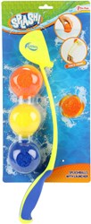 Splash pelotas de agua set de juego con lanzador para diversión al aire libre