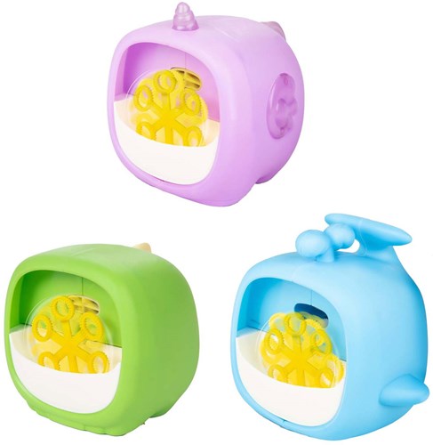 Toi-Toys máquina de burbujas cubo juguete con líquido para burbujas-2