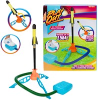 Toi-Toys cohete juguete Play Out Cohete de presión de aire con 3 cohetes-3