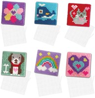 Toi-Toys set de bordado punto de cruz kit creativo niños multicolor-2