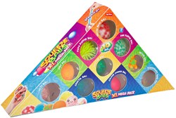 Toi-Toys set de pelotas sensoriales antiestrés - 10 unidades - colores variados