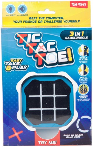 Boter kaas en eieren juego electrónico con luz y sonido