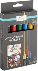 Acrylic markers set rotuladores 5 piezas multicolor juguete creativo
