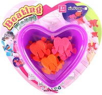 Juego de habilidad corazones saltarines juego infantil juguete plástico