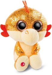 Nici Glubschis Pluchen Knuffel Draak Oranje Yo-Yo, 15cm