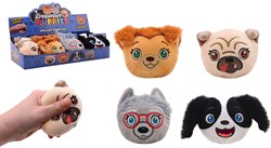 Johntoy perro de peluche para apretar slow rise juguete multicolor