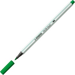 Stabilo brushpen rotulador premium verde esmeralda - dibujo creativo