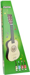 Playwood guitarra rosa - guitarra de madera para niños instrumento musical juguete