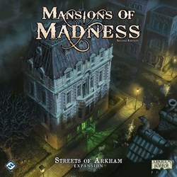 Fantasy Flight Games expansión juego de mesa Mansions of Madness Streets of Arkham