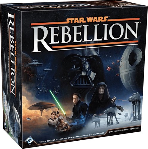 Fantasy Flight Games juego de mesa Star Wars Rebellion - juego estratégico