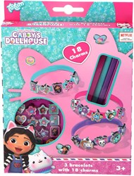 Totum Gabby's Dollhouse set de joyería creativa - pulseras con charms para hacer
