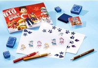 Bambolino Toys PAW Patrol set creativo 2-en-1 cuentas para planchar y sellos juguete creativo-3