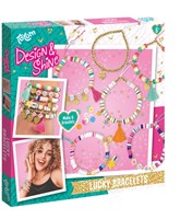 Totum kit para hacer pulseras Design & Shine - set creativo de joyería infantil