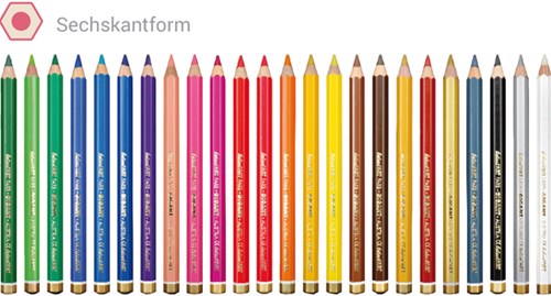 Eduplay lápices de colores gigantes 12 piezas ultramarino para niños-3