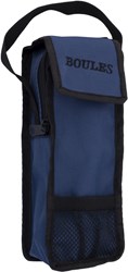 HOT Sports + Toys bolsa de petanca azul para 3 bolas de nylon