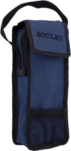 HOT Sports + Toys bolsa de petanca azul para 3 bolas de nylon