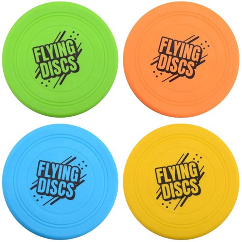 Johntoy juguete frisbee Soft Touch - set de 4 piezas multicolor-2