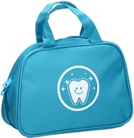 Jouéco - Set de dentista en bolsa juguete de madera para niños-2