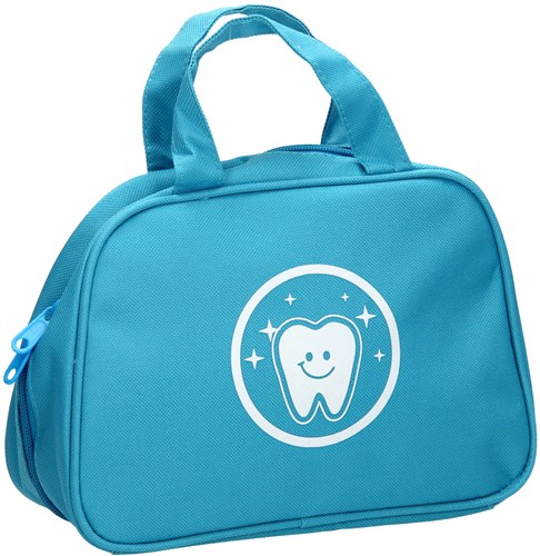 Jouéco - Set de dentista en bolsa juguete de madera para niños-2