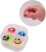 Johntoy juguete putty Crackling Putty en caja de almacenamiento 4 piezas multicolor-2