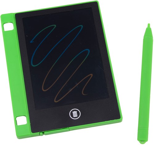 Johntoy tablet de dibujo dino arcoíris para niños - juguete colorido