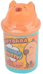 Johntoy Capybara putty juguete con sonido en cubo tapa de gato