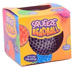 Johntoy pelota antiestrés Gran Squeeze Bead Ball juguete antiestrés