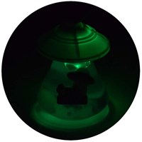 Johntoy Ufo slime juguete con luz y alienígena que brilla en la oscuridad-3