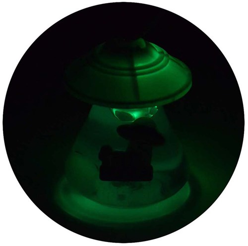 Johntoy Ufo slime juguete con luz y alienígena que brilla en la oscuridad-3