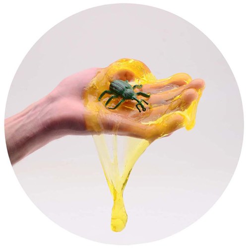 Johntoy juguete de slime con insecto - bola transparente 6cm-3