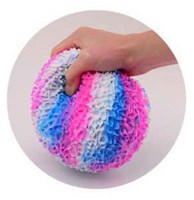 Johntoy pelota XXL coral squeeze juguete antiestrés multicolor-2