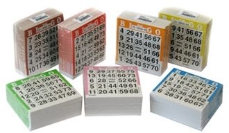 Engelhart Games cartones de bingo - 10500 hojas juego de bingo para grupos-2