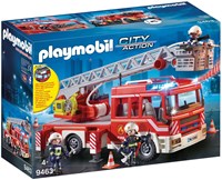 Playmobil Camión de bomberos juguete escalera City Action 9463