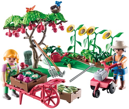 Playmobil juguete granja Starter Pack huerto - sostenible y educativo-2