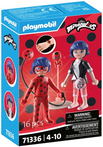 PLAYMOBIL MIRACULOUS: MARINETTE & LADYBUG