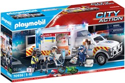 Playmobil 70936 Reddingsvoertuig: US Ambulance