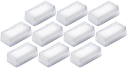 Megaform cepillos sensoriales set - juguete sensorial 10 piezas