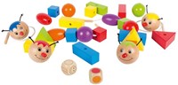 Beleduc juego de construcción XXL de madera Rondo Vario juguete educativo-2