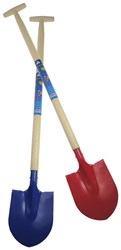Pala metálica con punta de 77cm. 02024