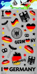 Totum hoja de pegatinas Alemania - pegatinas creativas para niños