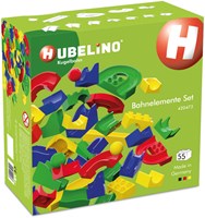 Hubelino set de elementos de pista para canicas - 55 piezas - juguete de expansión