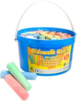 Johntoy tizas de acera Outdoor Fun cubo 50 piezas juguete exterior colorido-3
