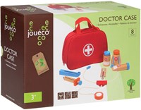 Jouéco maletín de doctor juguete de madera con 11 accesorios juego de rol-2
