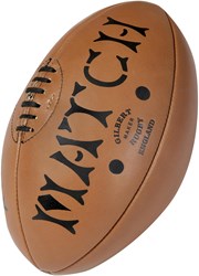 Gilbert balón rugby cuero Heritage talla 5 - regalo pelota deportiva clásica