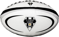 Gilbert balón de rugby Club Replica Ball talla 5 negro multicolor