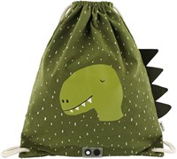 Trixie bolsa de deporte - bolsa infantil Mr. Dino - repelente al agua - bolsa con cordón
