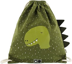 Trixie bolsa de deporte - bolsa infantil Mr. Dino - repelente al agua - bolsa con cordón