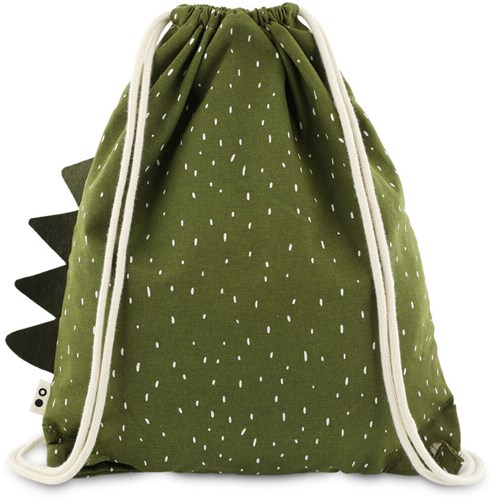 Trixie bolsa de deporte - bolsa infantil Mr. Dino - repelente al agua - bolsa con cordón-2